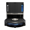 Ρομποτική ηλεκτρική σκούπα Shark PowerDetect Max RV2800ZEEU, 650W, 0,3 l, 372 m2, 360 LiDAR, Αυτονομία έως 110 λεπτά, Ανίχνευση υγρών άκρων, Μαύρο