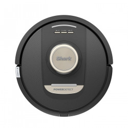 Ρομποτική ηλεκτρική σκούπα Shark PowerDetect Max RV2800ZEEU, 650W, 0,3 l, 372 m2, 360 LiDAR, Αυτονομία έως 110 λεπτά, Ανίχνευση υγρών άκρων, Μαύρο