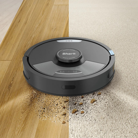 Ρομποτική ηλεκτρική σκούπα Shark Matrix Plus RV2620WAEU, 650 W, 0.3 l, 360 LiDAR, Αυτονομία έως 110 λεπτά, Matrix Clean, Μαύρο