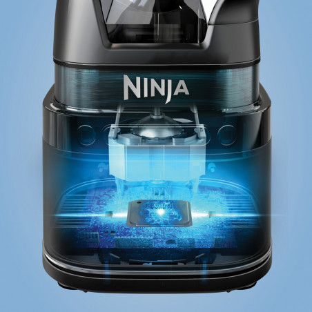 Μπλέντερ Ninja Detect Pro TB201EU, 1200W, 2,1 λίτρα, 14 ταχύτητες, χρονοδιακόπτης, οθόνη LED, χωρίς BPA, μαύρο/κρασί
