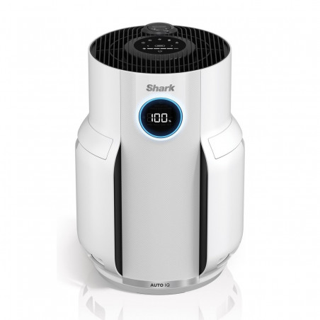 Καθαριστής αέρα Shark NeverChange HP150EU, Έως 60 m3, 26W, 5 ταχύτητες, Καμία αλλαγή φίλτρου έως και 5 χρόνια, Οθόνη LED, Λευκό