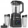 Μπλέντερ Ninja Detect Power Pro & Single Serve TB301EU, 1200W, 2,1L, 10 ταχύτητες + παλμοί, BlendSense, Torque Detect, Χρονοδιακόπτης, Αναγνώριση συστατικών, Μαύρο