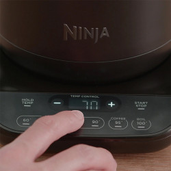 Ηλεκτρικός βραστήρας inja KT200EU, 3000W, 1.7 l, 40-100 C, συντήρηση θερμότητας, 50 δευτερόλεπτα βρασμού, ψηφιακός έλεγχος, Μαύρο