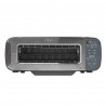 Τοστιέρα Ninja 3 σε 1 ST202EU, 2400W, 7 προγράμματα, έλεγχος θερμοκρασίας, ψησταριά, απόψυξη, αναθέρμανση, οριζόντια λειτουργία, ασημί