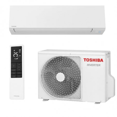 Κλιματιστικό Inverter Toshiba Shorai Edge RAS-B13G3KVSG-E/RAS-13J2AVSG, 13000 BTU, 26 m2, A+++, Wi-Fi, R-32, 12 λειτουργίες, Λευκό