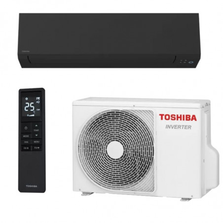 Inverteren climatik Toshiba Shorai Edge RAS-B13G3KVSGB-E + RAS-13J2AVSG-E1, 13000 BTU, 26 m2, A+++, Wi-Fi, R-32, 12 λειτουργίες, Μαύρο