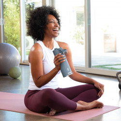 Thermos Ninja DW2401EUUKBL, 700 ml, Κατάλληλο για ανθρακούχα ποτά, Τριπλή μόνωση, Χωρίς BPA, Ζεστό έως 8 ώρες, Κρύο έως 24 ώρες, Μπλε