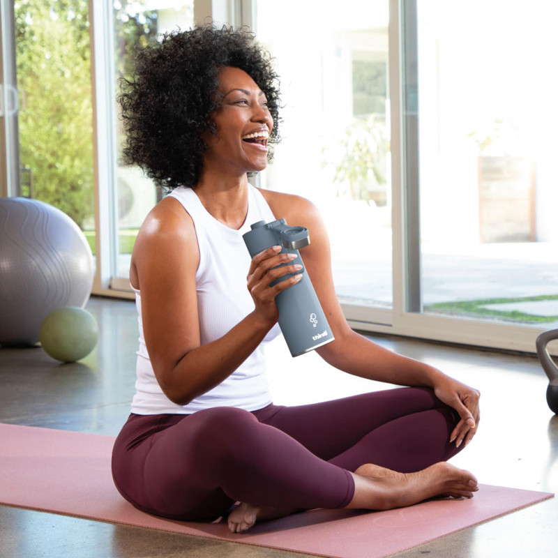 Thermos Ninja DW2401EUUKBL, 700 ml, Κατάλληλο για ανθρακούχα ποτά, Τριπλή μόνωση, Χωρίς BPA, Ζεστό έως 8 ώρες, Κρύο έως 24 ώρες, Μπλε