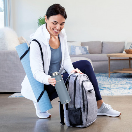 Thermos Ninja DW2401EUUKBL, 700 ml, Κατάλληλο για ανθρακούχα ποτά, Τριπλή μόνωση, Χωρίς BPA, Ζεστό έως 8 ώρες, Κρύο έως 24 ώρες, Μπλε