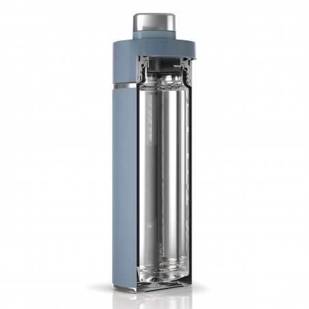 Thermos Ninja DW2401EUUKBL, 700 ml, Κατάλληλο για ανθρακούχα ποτά, Τριπλή μόνωση, Χωρίς BPA, Ζεστό έως 8 ώρες, Κρύο έως 24 ώρες, Μπλε