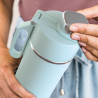 Thermos Ninja DW2401EUUKMT, 700 ml, Κατάλληλο για ανθρακούχα ποτά, Τριπλή μόνωση, Χωρίς BPA, Ζεστό έως 8 ώρες, Κρύο έως 24 ώρες, Πράσινο της μέντας