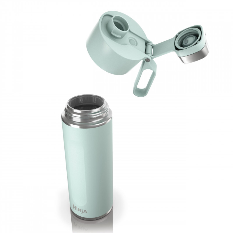 Thermos Ninja DW2401EUUKMT, 700 ml, Κατάλληλο για ανθρακούχα ποτά, Τριπλή μόνωση, Χωρίς BPA, Ζεστό έως 8 ώρες, Κρύο έως 24 ώρες, Πράσινο της μέντας