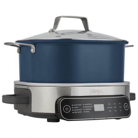 Ninja MC1101EU, 1400W, 6 λίτρα, 8 προγράμματα, Χρονοδιακόπτης, Ψυχρές λαβές και βάση, Μπλε του μεσονυκτίου