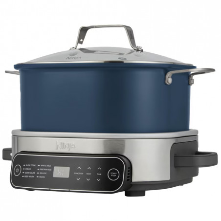 Ninja MC1101EU, 1400W, 6 λίτρα, 8 προγράμματα, Χρονοδιακόπτης, Ψυχρές λαβές και βάση, Μπλε του μεσονυκτίου