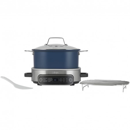 Ninja MC1101EU, 1400W, 6 λίτρα, 8 προγράμματα, Χρονοδιακόπτης, Ψυχρές λαβές και βάση, Μπλε του μεσονυκτίου