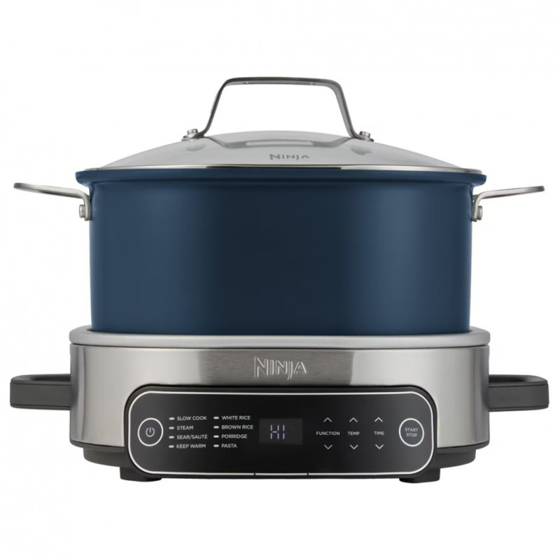 Ninja MC1101EU, 1400W, 6 λίτρα, 8 προγράμματα, Χρονοδιακόπτης, Ψυχρές λαβές και βάση, Μπλε του μεσονυκτίου