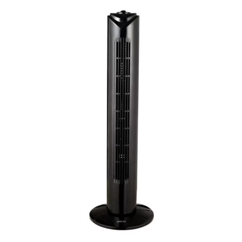 Ανεμιστήρας πύργου Ayco ATF-29, 45W, 73,6 cm, 3 στάδια, ταλάντωση, Μαύρο