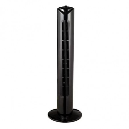 Ανεμιστήρας πύργου Ayco ATF-29, 45W, 73,6 cm, 3 στάδια, ταλάντωση, Μαύρο