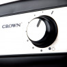 Μηχανή εσπρέσο Crown CEM-1525, 850W, 15 bar, 1.2 l, Θέρμανση φλιτζανιών, Ατμός, Κινητό δοχείο, Δίσκος κρέμας, Μαύρο