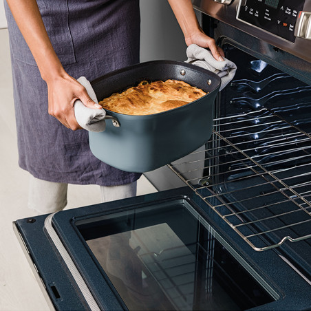 Ninja Foodi PossibleCooker 8in1 MC1001EU, 1200W, 8 l, 8 προγράμματα, Κεραμική επίστρωση, Χρονοδιακόπτης, Τριπλή θερμότητα σύντηξης, Μπλε/Μαύρο