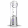 Φορητό μπλέντερ Ninja Blast BC151EUWH, 7,4W, 530 ml, ατσάλινη λεπίδα με 6 λεπίδες, θρυμματισμός πάγου, έως 10 κύκλοι, χωρίς BPA, USB-C, λευκό
