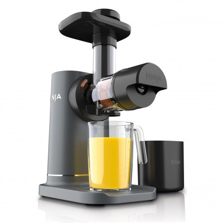 Αποχυμωτής Ninja Cold Press JC151EU, 150W, 700 ml, ψυχρή πρέσα, 2 φίλτρα, χωρίς BPA, αντίστροφη ταχύτητα, Μαύρο/γκρι