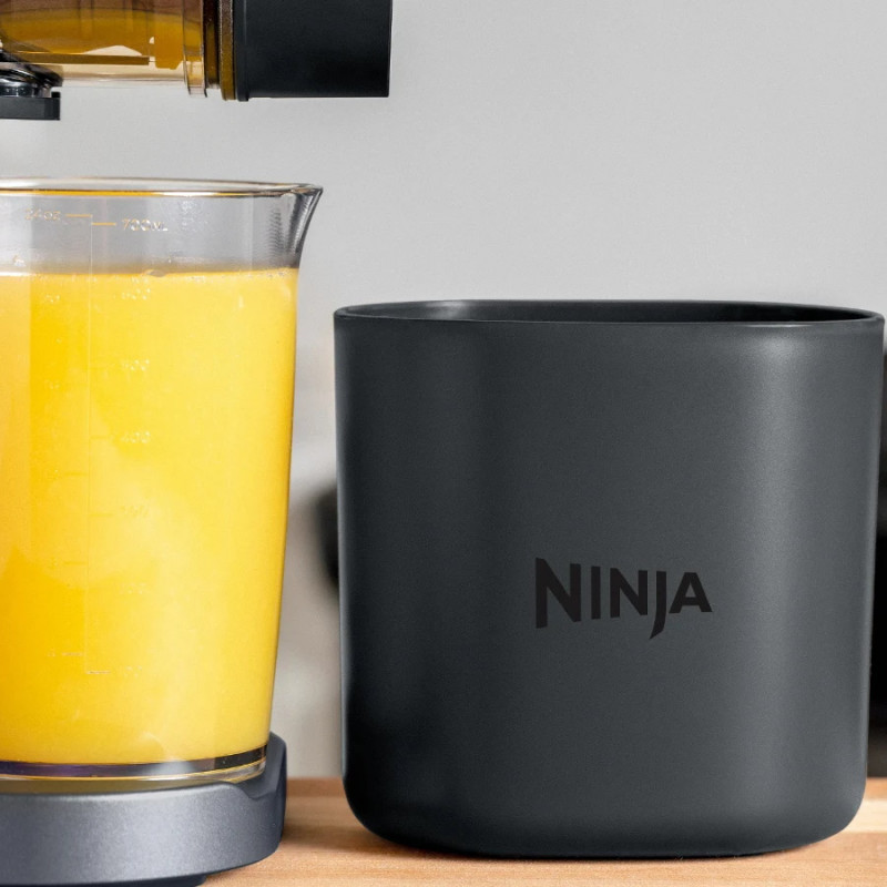 Αποχυμωτής Ninja Cold Press JC151EU, 150W, 700 ml, ψυχρή πρέσα, 2 φίλτρα, χωρίς BPA, αντίστροφη ταχύτητα, Μαύρο/γκρι