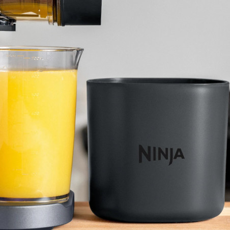 Αποχυμωτής Ninja Cold Press JC151EU, 150W, 700 ml, ψυχρή πρέσα, 2 φίλτρα, χωρίς BPA, αντίστροφη ταχύτητα, Μαύρο/γκρι