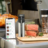 Θερμόμετρο κουζίνας Ninja ProChef WP100EU, Bluetooth, εφαρμογή για κινητά, αισθητήρας θερμοκρασίας εσωτερικού χώρου και περιβάλλοντος, έως 370C, μαύρο/ασημί