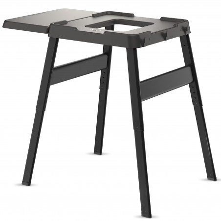 Τραπέζι ψησίματος Ninja Woodfire 4718J800EUUK, 107x86x66 cm, Ρυθμιζόμενο, Πλαϊνή βάση, Μαύρο