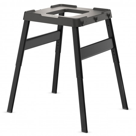 Τραπέζι ψησίματος Ninja Woodfire 4718J800EUUK, 107x86x66 cm, Ρυθμιζόμενο, Πλαϊνή βάση, Μαύρο