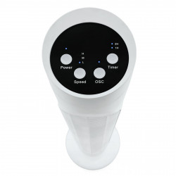 Ανεμιστήρας πύργου Elite ETTF-0330, 50W, 83 cm, Χρονοδιακόπτης, 3 ταχύτητες, Λευκό