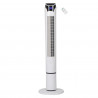 Ανεμιστήρας πύργου Elite ETTF-0332, 45W, 100 cm, Χρονοδιακόπτης, 3 ταχύτητες, Οθόνη LED, Τηλεχειριστήριο, Λευκό