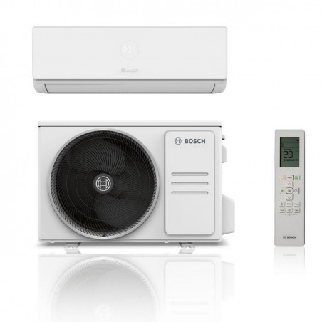 Κλιματιστικό Inverter Bosch CL4000i-Set 52E, 18000 BTU, 45 m2, A+++, Wi-Fi, Αυτοκαθαρισμός, Follow me, Turbo, Λευκό