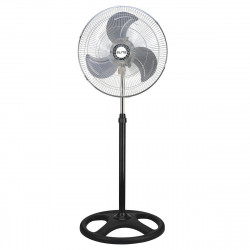 Ανεμιστήρας 3 σε 1 Elite EF-0422, 70 W, 45 εκ., 3 ταχύτητες, 3 μεταλλικά πτερύγια, στρογγυλή βάση, 3 μεταλλικά πτερύγια, Μαύρο