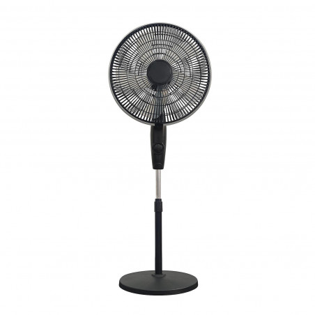 Ανεμιστήρας Elite ETSF-0335, 60 W, 40 cm, 3 ταχύτητες, 5 πτερύγια, ιονιστής, Μαύρο