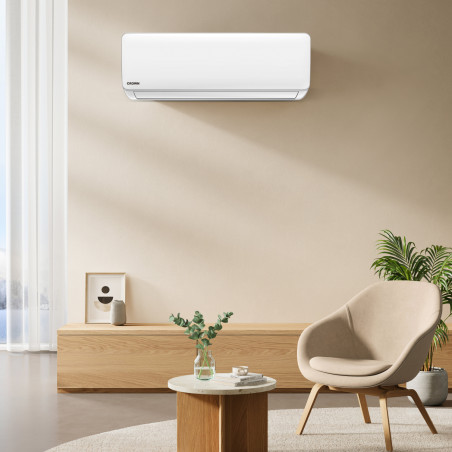 Inverter κλιματιστικό Crown CIT-18FO62AS, 18000 BTU, A++, φίλτρο άνθρακα και ασημένιο φίλτρο, αυτοκαθαρισμός, αυτοαπόψυξη, λευκό