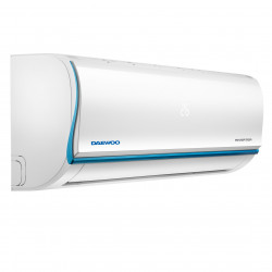 Κλιματιστικό Inverter Daewoo SAF24M1WR30, 24000 BTU, A++, 60 m2, 7 λειτουργίες, Wi-Fi, Αυτόματη απόψυξη και έλεγχος θερμοκρασίας, Αυτοκαθαρισμός, Χρονοδιακόπτης, Jet Cool/Heat, Λευκό
