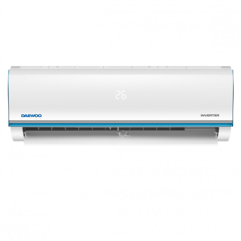 Κλιματιστικό Inverter Daewoo SAF24M1WR30, 24000 BTU, A++, 60 m2, 7 λειτουργίες, Wi-Fi, Αυτόματη απόψυξη και έλεγχος θερμοκρασίας, Αυτοκαθαρισμός, Χρονοδιακόπτης, Jet Cool/Heat, Λευκό