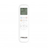 Κλιματιστικό Inverter Finlux 12FERRO87BRIS, 12000 BTU, A+++, 30 m2, Wi-Fi, Comfort breeze, 4D blowing, Εξωτερική θέρμανση, Inox