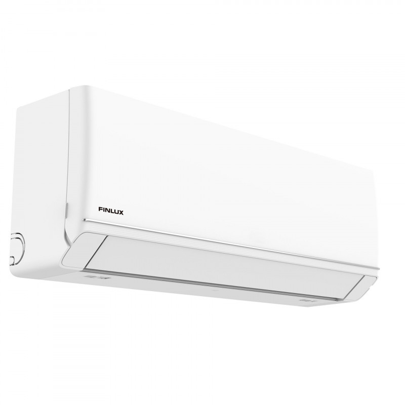 Κλιματιστικό Inverter Finlux 12NE58XUM, 12000 BTU, 30 m2, A+++, Wi-Fi, Εναλλάκτης θερμότητας με χρυσή επίστρωση, Φίλτρο πλάσματος, Λειτουργία 8C, Λευκό