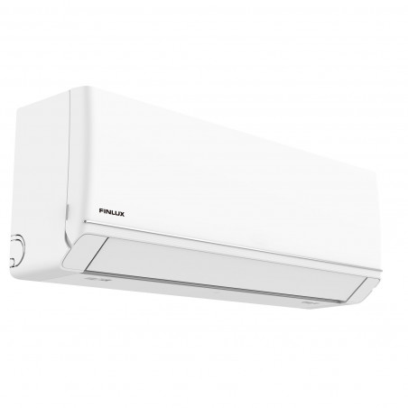 Κλιματιστικό Inverter Finlux 12NE58XUM, 12000 BTU, 30 m2, A+++, Wi-Fi, Εναλλάκτης θερμότητας με χρυσή επίστρωση, Φίλτρο πλάσματος, Λειτουργία 8C, Λευκό