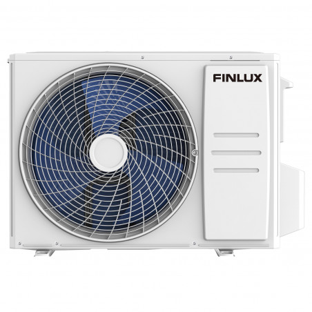 Κλιματιστικό Inverter Finlux 12TENE87BRIS, 12000 BTU, A+++, 30 m2, Wi-Fi, φίλτρο πλάσματος, 4D φυσήματα, εναλλάκτης θερμότητας με χρυσή επίστρωση, Μαύρο