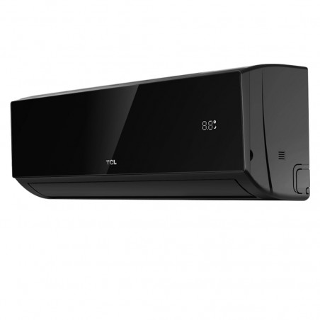 Κλιματιστικό Inverter TCL Elite TAC-12CHSD/XA82IFS, 12000 BTU, 30 m2, A++, Wi-Fi, Smart AirFlow, αυτοδιάγνωση, ιονιστής πλάσματος, εναλλάκτης θερμότητας με χρυσή επίστρωση, Μαύρο