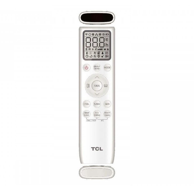 Κλιματιστικό Inverter TCL Breeze IN 2.0 TAC-09CHSD/UG11V3AH, 9000 BTU, 25 m2, A+++, Wi-Fi, Φωνητικός έλεγχος, iFeel, ECO, Λειτουργία νύχτας, Λευκό