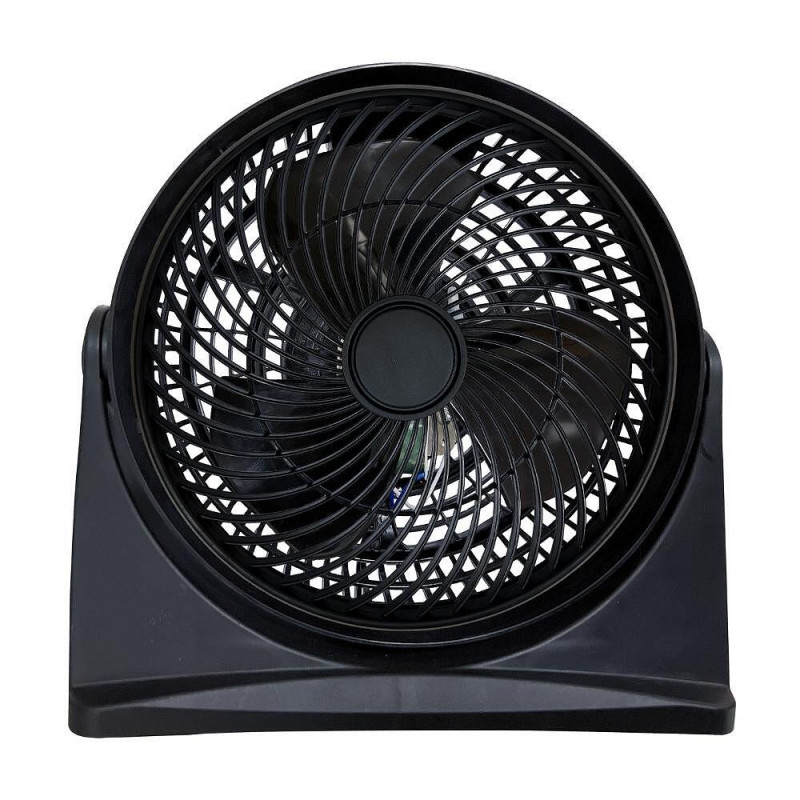 Ανεμιστήρας Elite EHFB-1333, 35W, 20 cm, 3 ταχύτητες, 3 παροχές, Κάθετη κλίση, Μαύρο