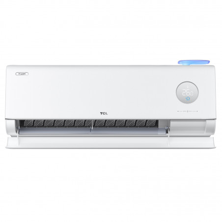 Κλιματιστικό Inverter TCL FreshIN 3.0 TAC-12CHSD/FCI, 12000 BTU, 40 m2, A+++, Wi-Fi, Φωνητικός έλεγχος, Έξυπνες λειτουργίες, Super Turbo Start, iFeel, FreshIN+, ECO, Λευκό
