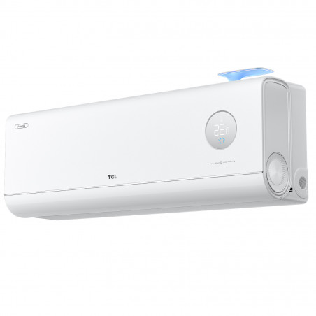 Κλιματιστικό Inverter TCL FreshIN 3.0 TAC-12CHSD/FCI, 12000 BTU, 40 m2, A+++, Wi-Fi, Φωνητικός έλεγχος, Έξυπνες λειτουργίες, Super Turbo Start, iFeel, FreshIN+, ECO, Λευκό