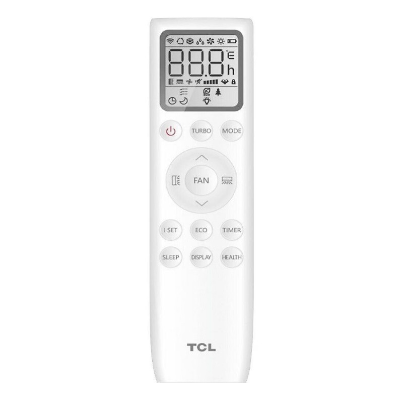 Κινητό κλιματιστικό TCL TAC-12CHPB/MZ, 12000 BTU, A+, 35 m2, Wi-Fi, Χρονοδιακόπτης, λειτουργία SMART, ECO, LED, Λευκό