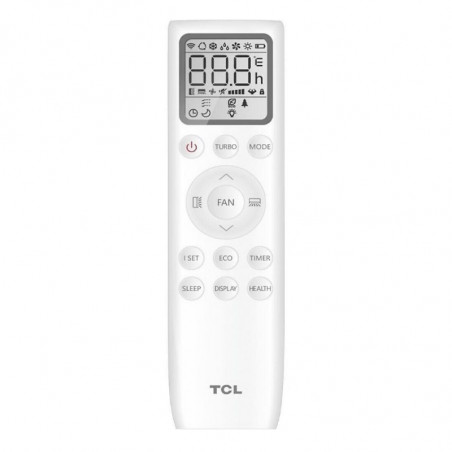 Κινητό κλιματιστικό TCL TAC-12CHPB/MZ, 12000 BTU, A+, 35 m2, Wi-Fi, Χρονοδιακόπτης, λειτουργία SMART, ECO, LED, Λευκό